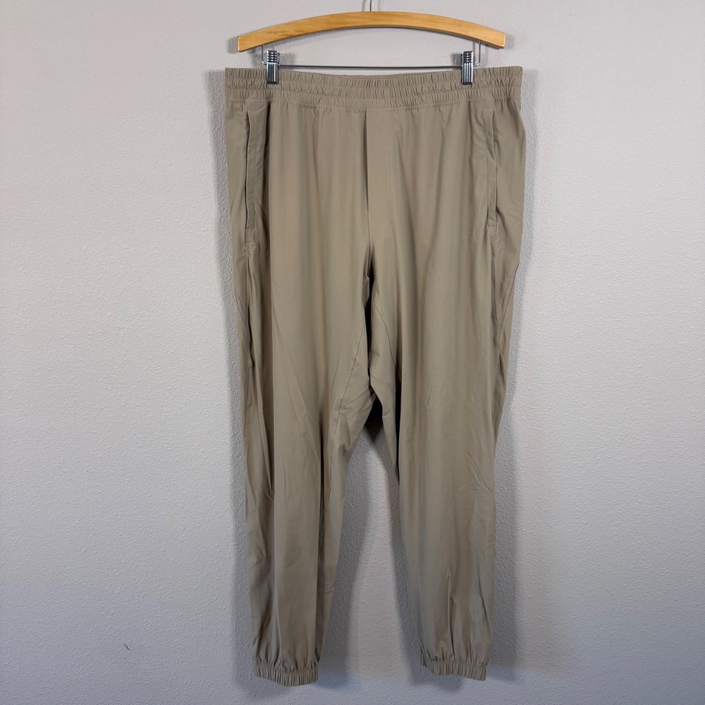 Lululemon Pace Breaker Pant Men's XXL Sheer Oak Lightweight Training Joggers